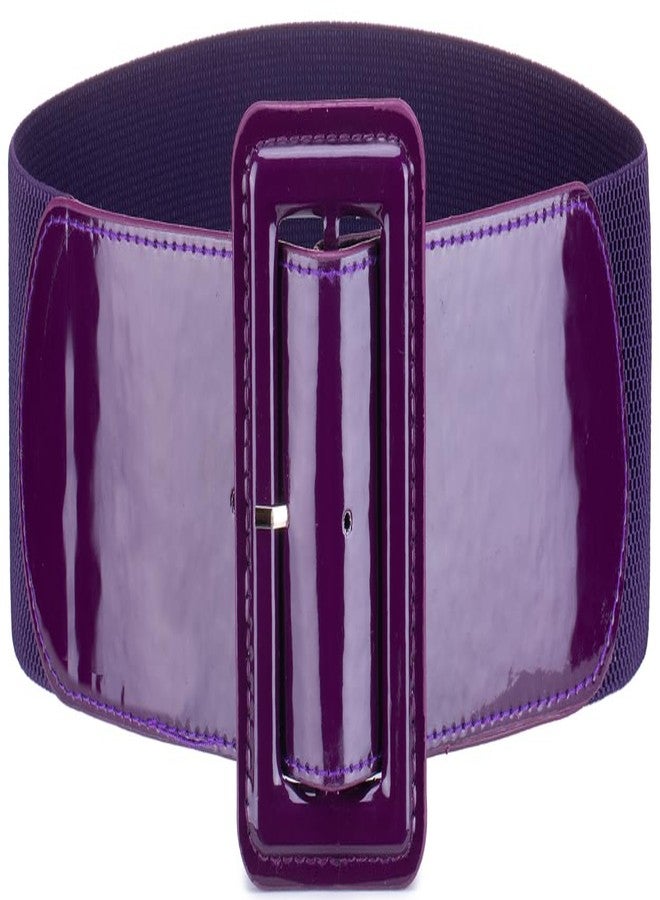 ALAIX Women's Belt Wide Stretchy Elastic Waist Belt for dress Adjustable Vintage Dressy Belts Waistband for Women - Image 1